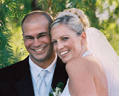 couple at wedding